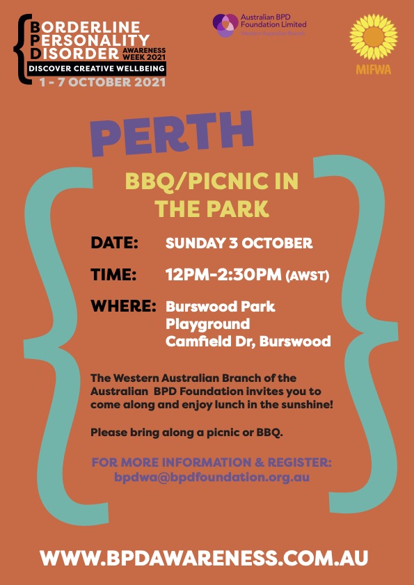BBQ/Picnic In the Park flyer