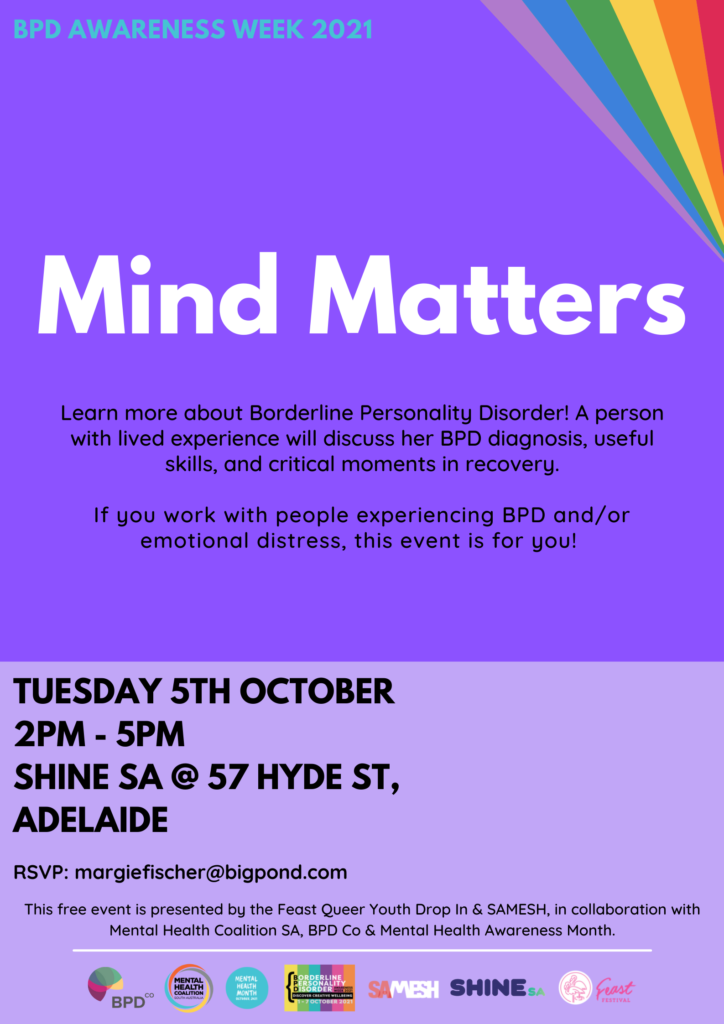 Mind Matters event flyer